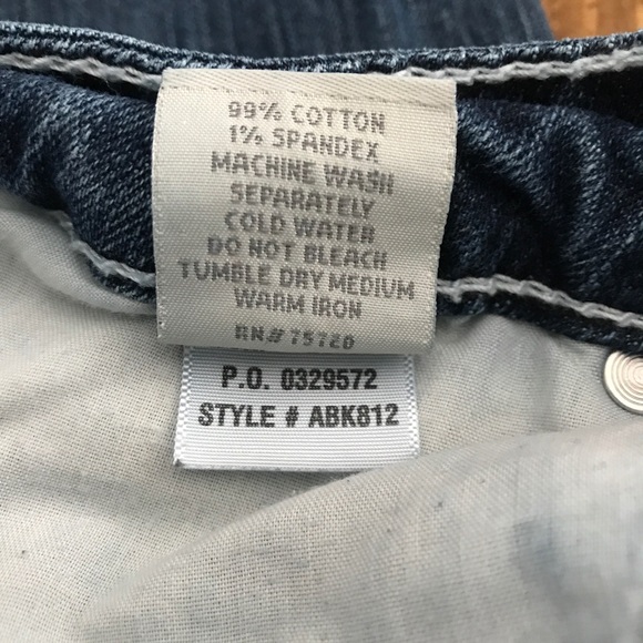 BKE Culture blue Jeans size 26R. - Picture 7 of 7